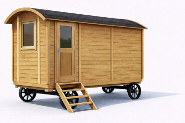 Roulotte JOEY 9 m² bois 19 mm  | Barbabois