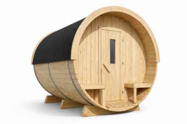 pod de camping tonneau eb bois - glamping Barbabois