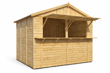 kiosque marchand SANTA pour mairie et événements festifs- Barbabois