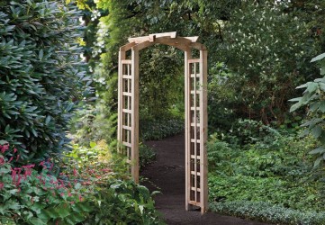 Arche de jardin en bois 90...
