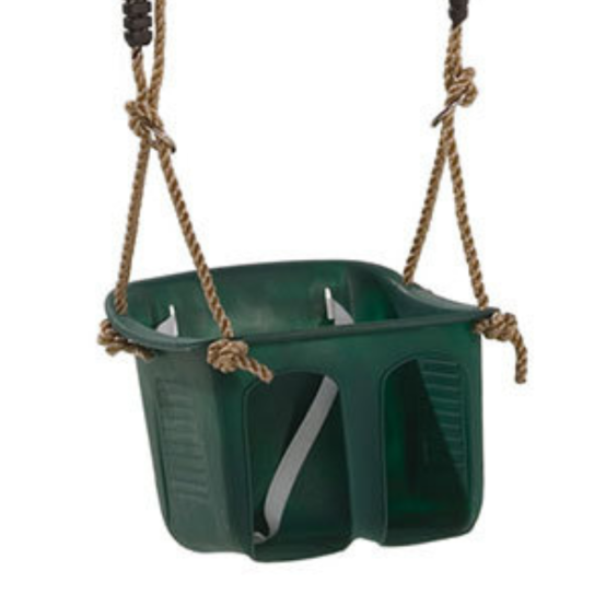 Siège de balançoire bébé pour portique ou aire de jeu - Barbabois