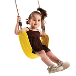 Siège de balançoire en plastique souple enfant pour portique ou aire de jeu - Barbabois