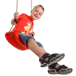 Siège de balançoire enfant en plastique soufflé pour portique ou aire de jeu - Barbabois