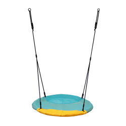 Balançoire nid enfant diamètre 100 cm multiples coloris pour portique ou aire de jeu