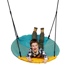 Balançoire nid enfant diamètre 100 cm pour portique ou aire de jeu - Barbabois